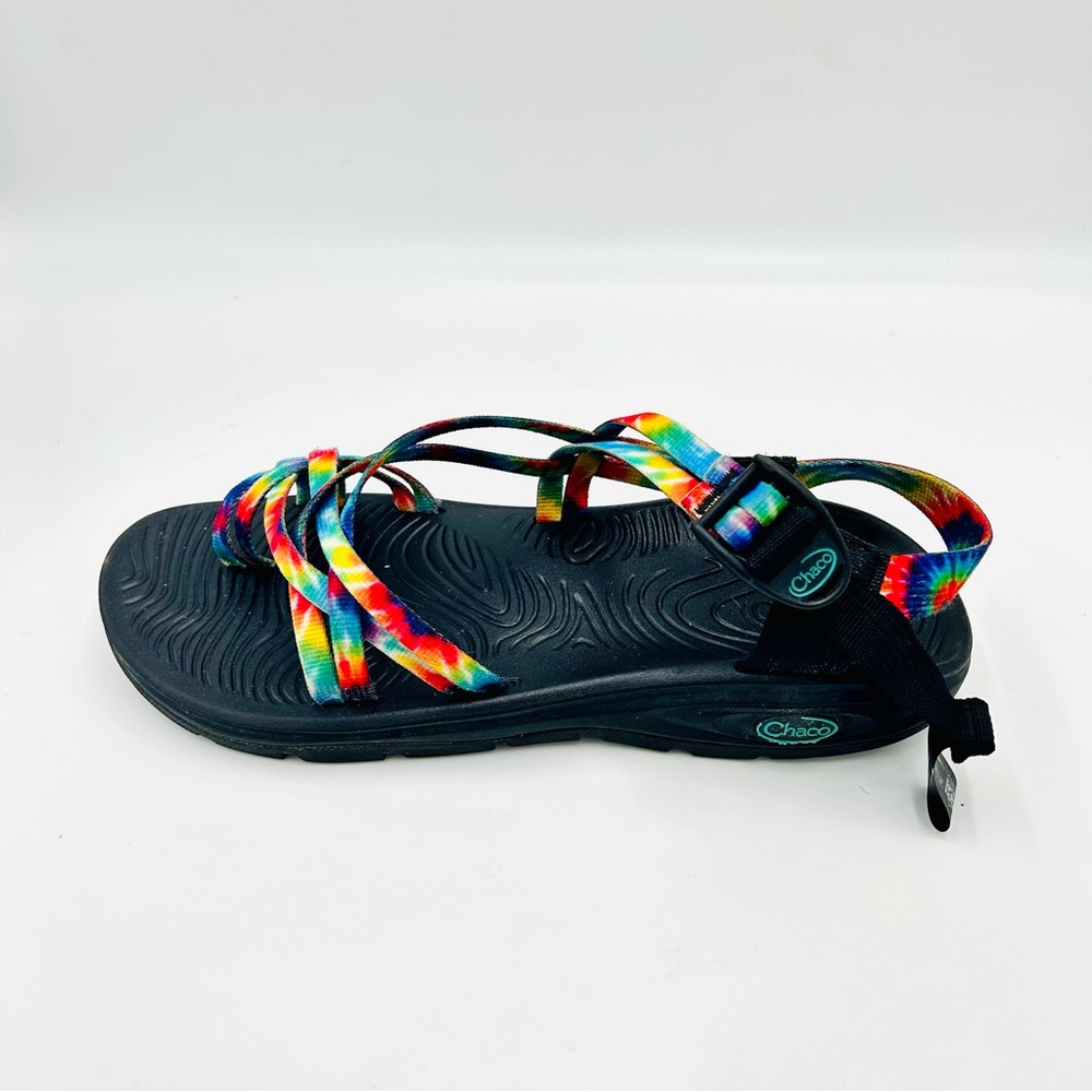 Chaco Z Volv X2 Tie-Dye Sandals Adjustable Straps Hiking Shoes women size 10 - Picture 7 of 11